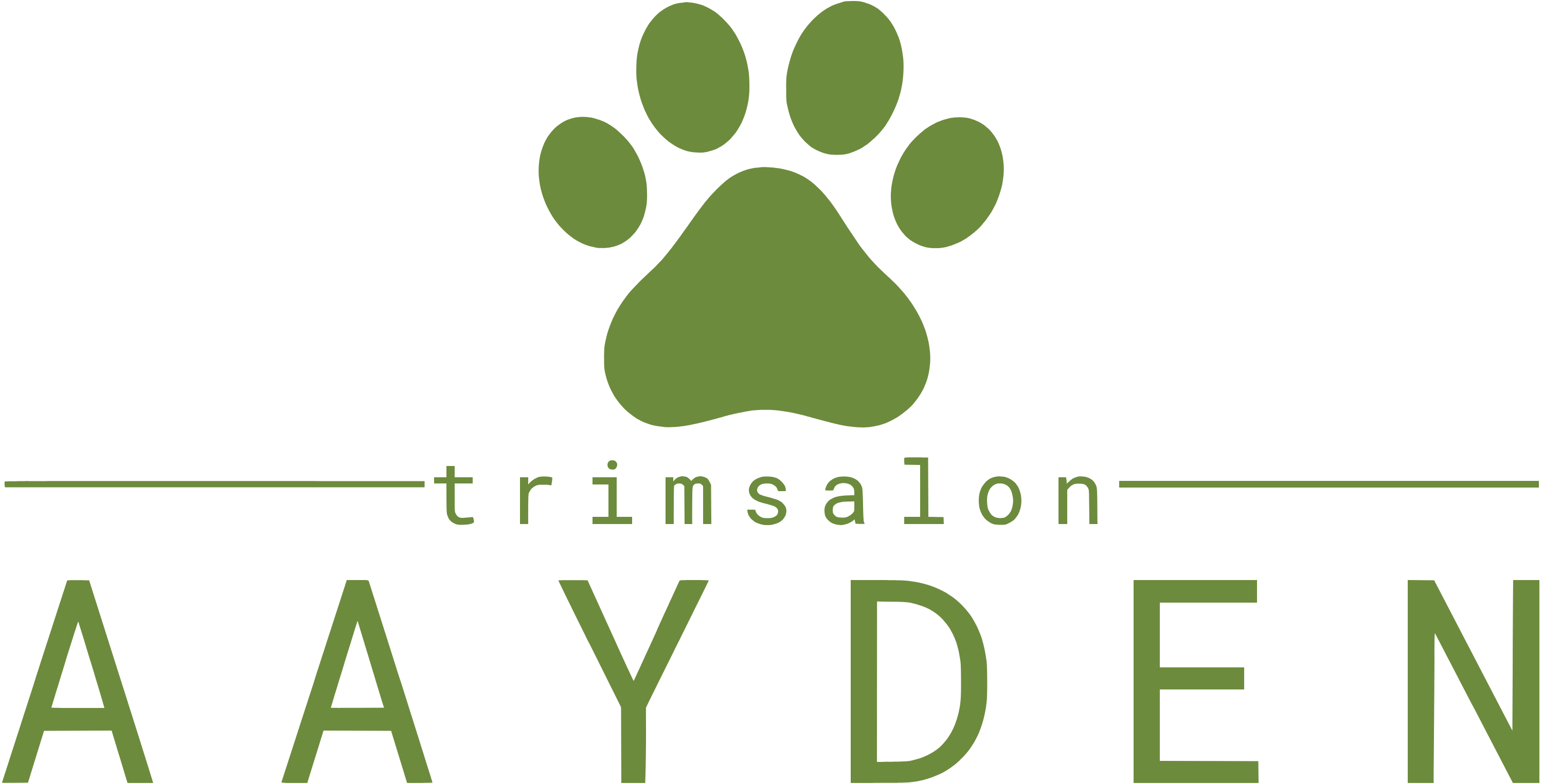 Trimsalon Aayden Logo